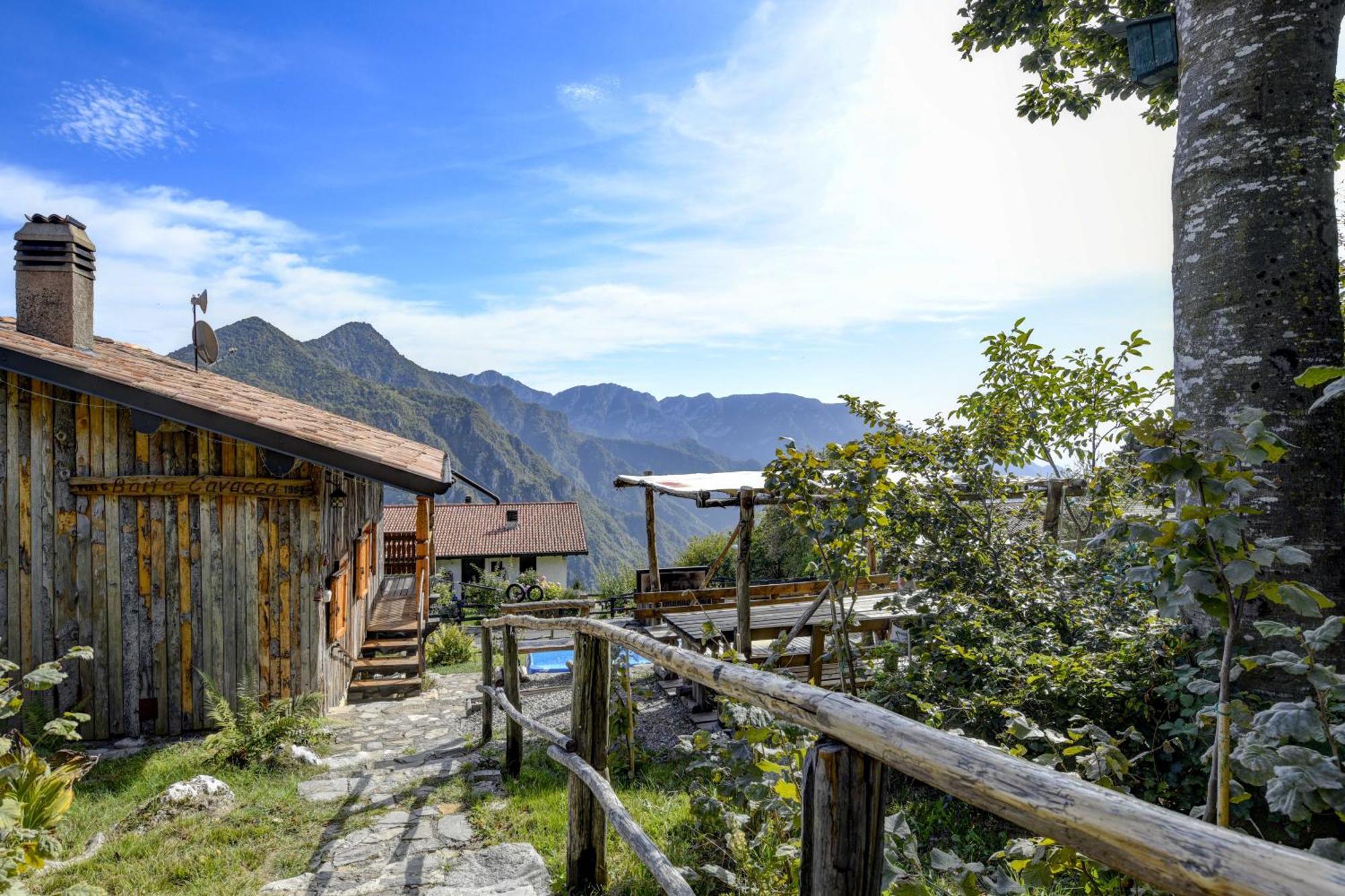 Chalet "Baita Cavacca" Crone Luaran gambar