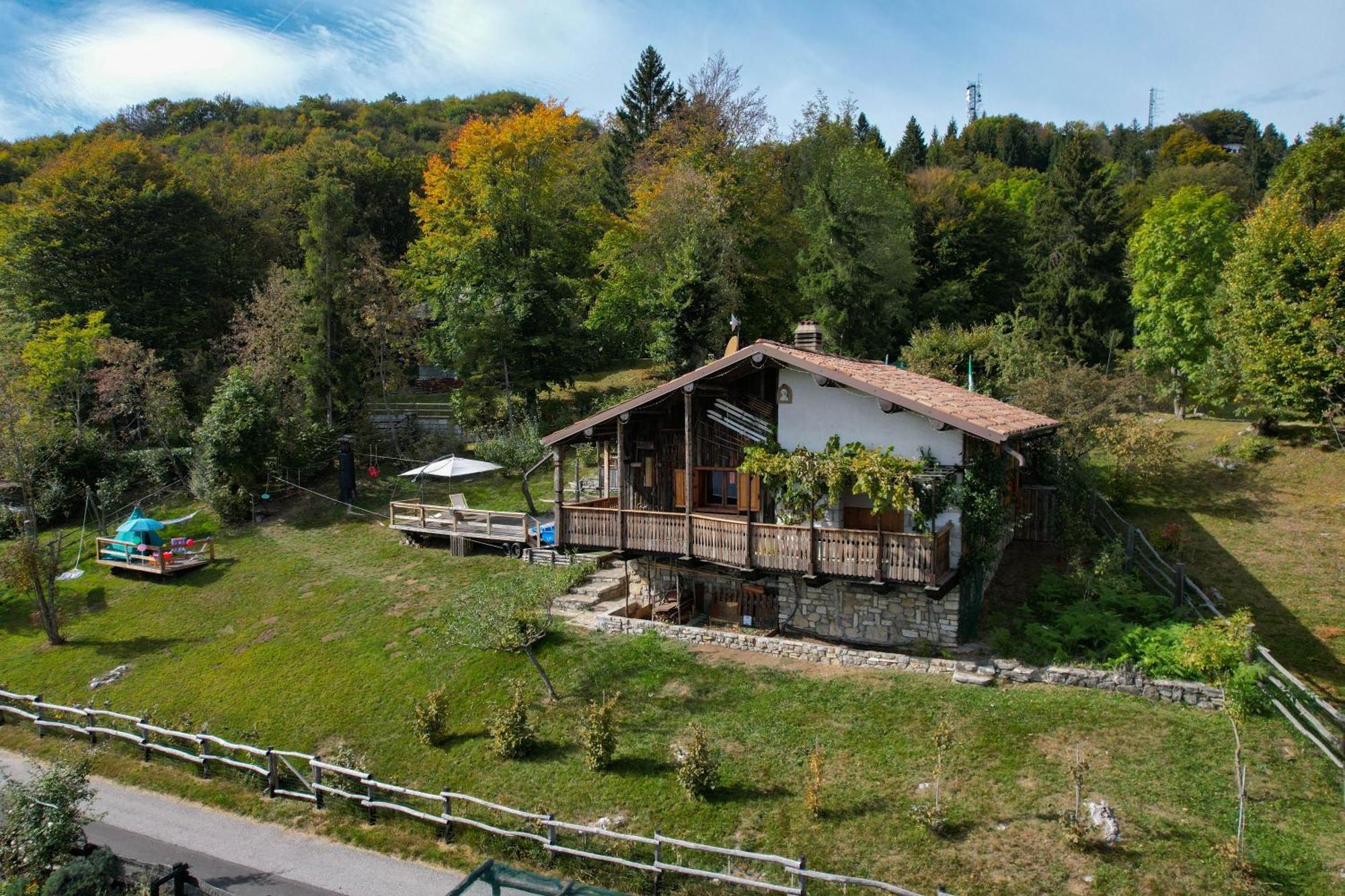 Chalet "Baita Cavacca" Crone Luaran gambar